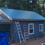 Metal green roof 